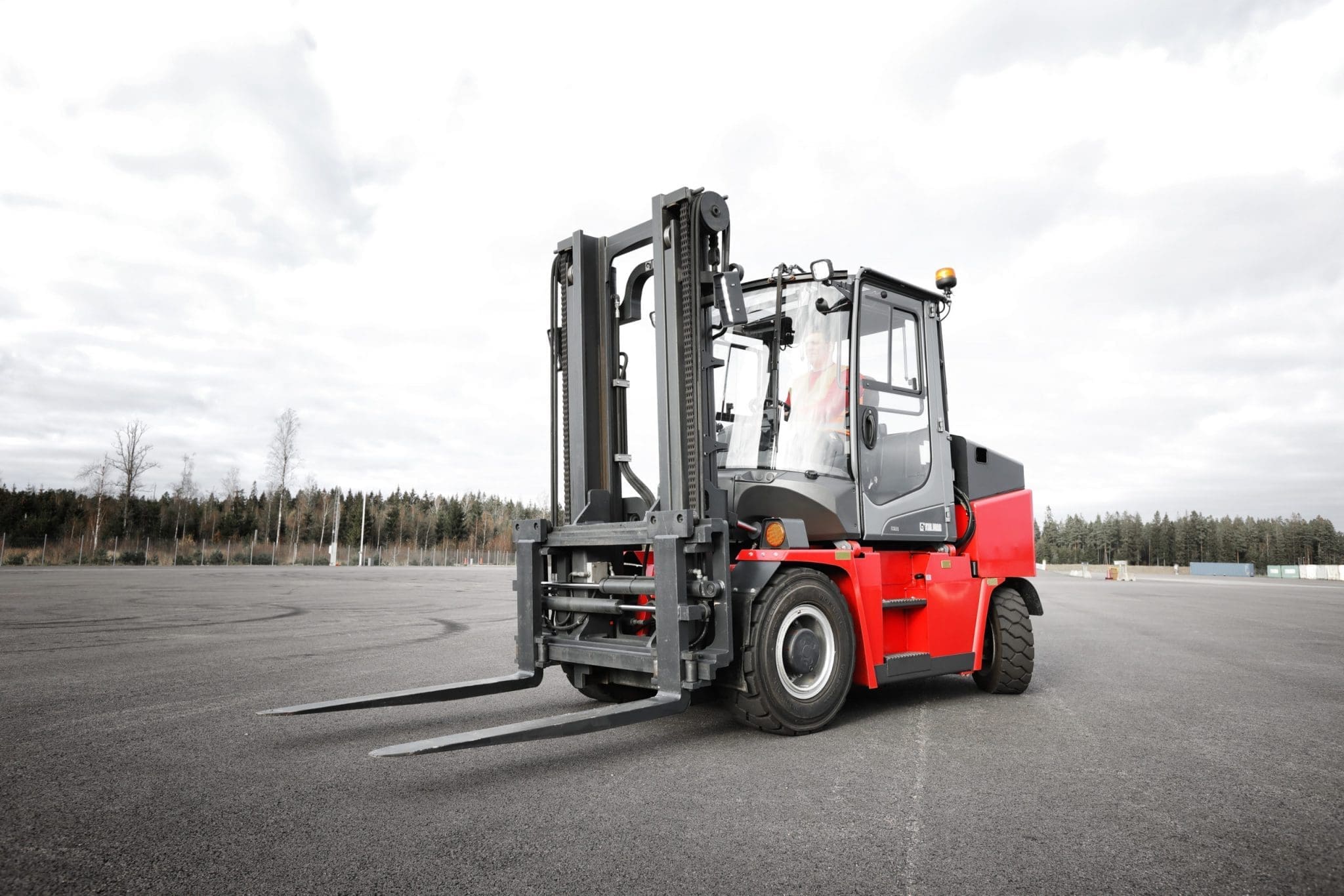 Industrial and utility vehicle CAN bus display